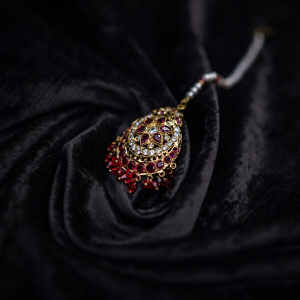 Chamba’s Special Maang Tika (Chambyali Style) in 1 Gram Gold